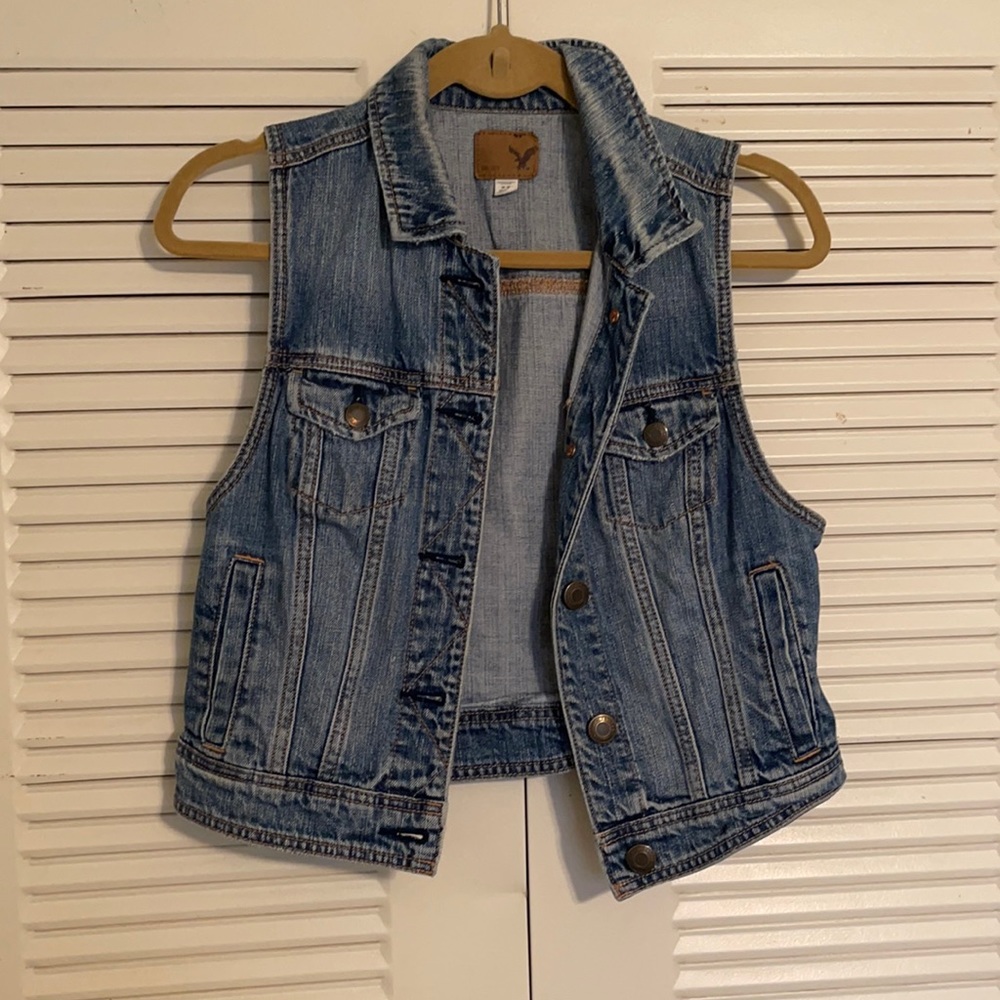 Denim Cutoff Jacket